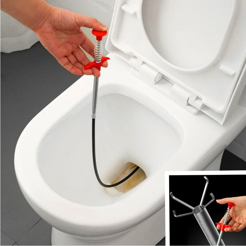 Sink and Toilet Unblocker With Grab Handle